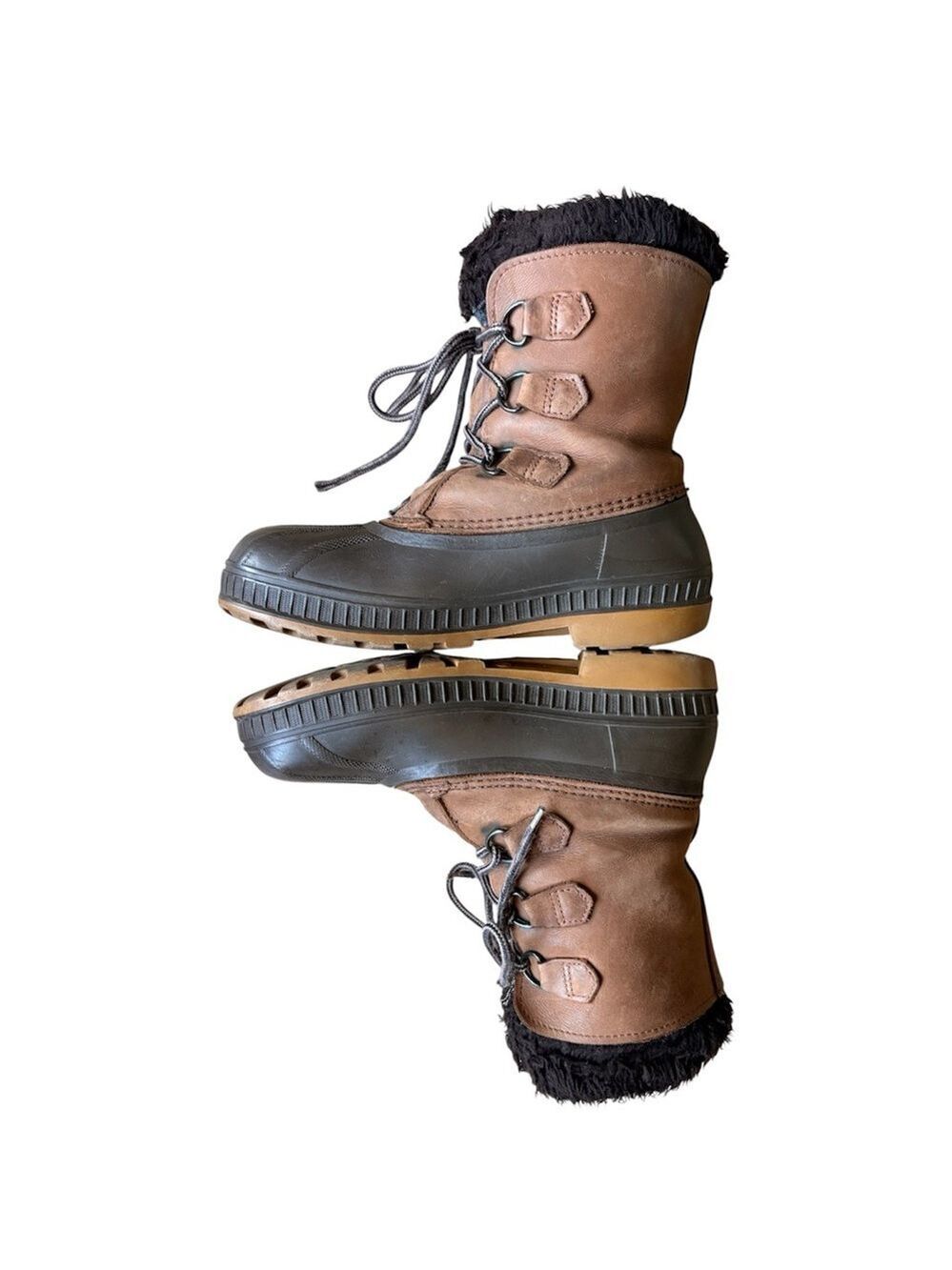 Sorel Badger Winter Snow Boots Waterproof Women’s 6. Insulated Duck boots. GUC